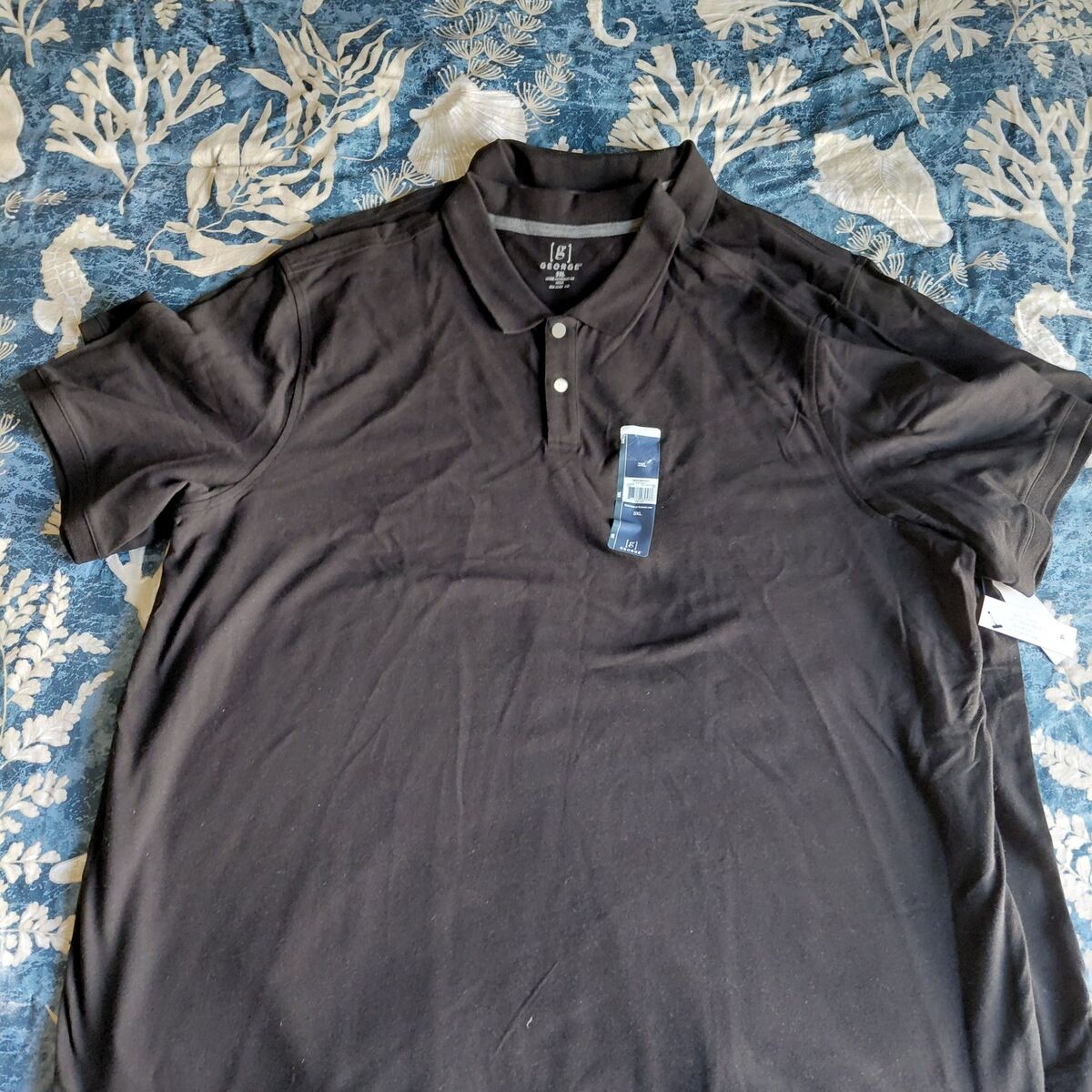 Men's 3XL Black Polo Shirts! $5.00 OBO