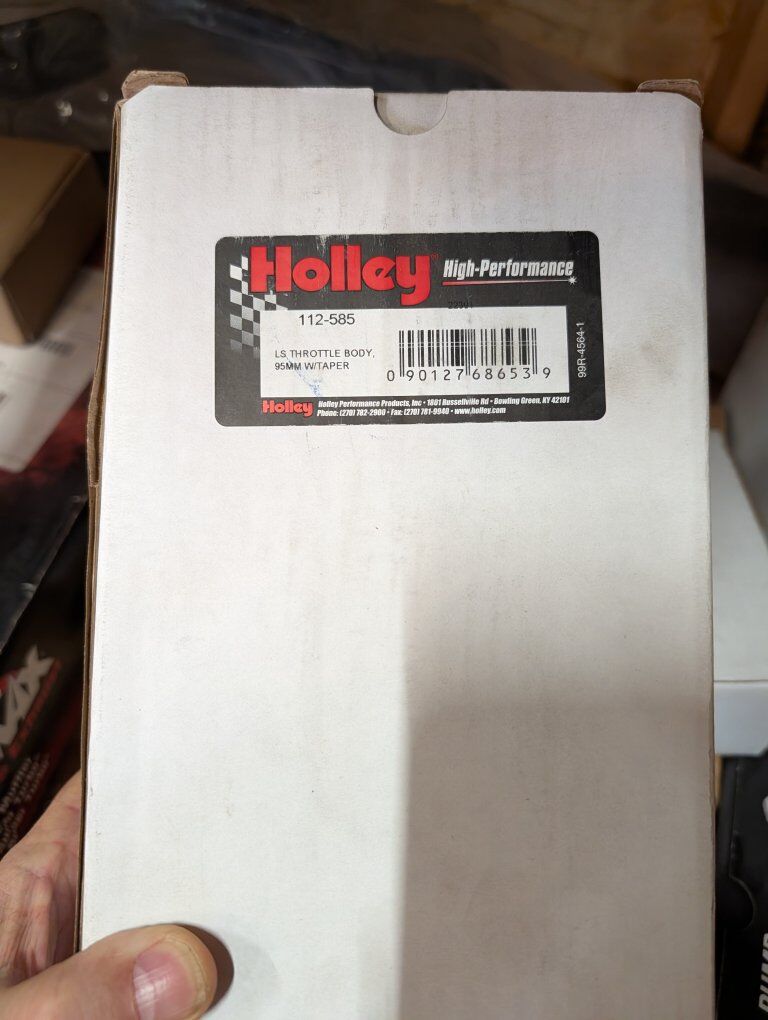 Holley Billet Throttle body 95mm