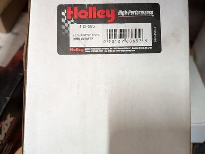 Holley Billet Throttle body 95mm