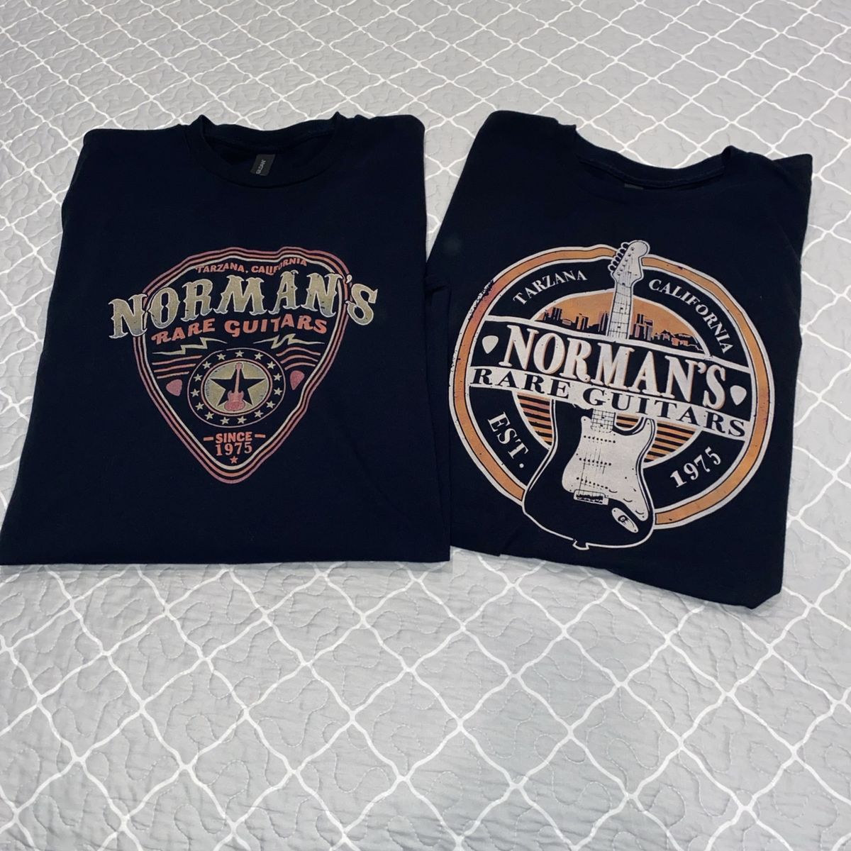 Lot of 2 - Norm’s Rare Guitar Tees - 3XL