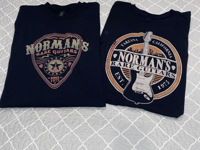 Lot of 2 - Norm’s Rare Guitar Tees - 3XL