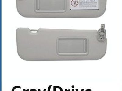 Hyundai Elantra 2011-2015 Gray Sun Visor Set - Driver & Passenger Side 852103X000TX