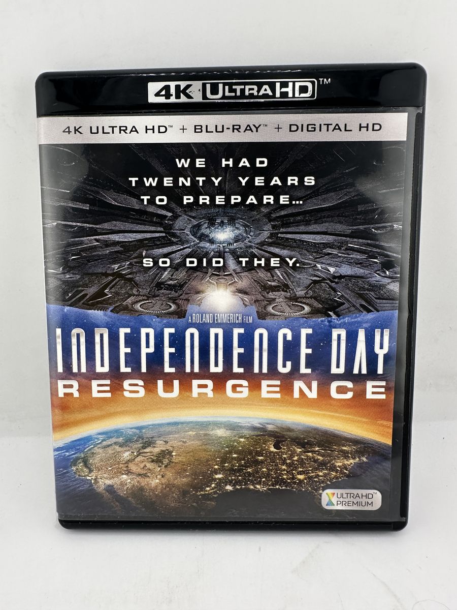 Independence Day Resurgence 4K UHD Blu-ray 2-Disc Jeff Goldblum No Digital