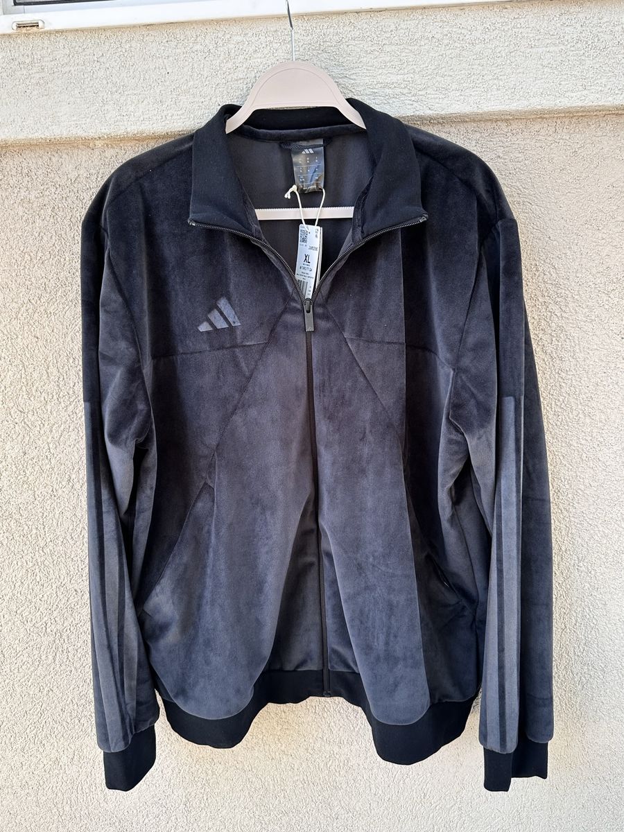 New Adidas Velour Track Jacket 