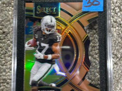 Davante Adams Las Vegas Raiders graded slabs