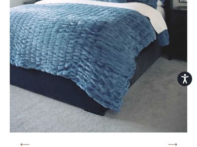 Minky couture hugs queen duvet