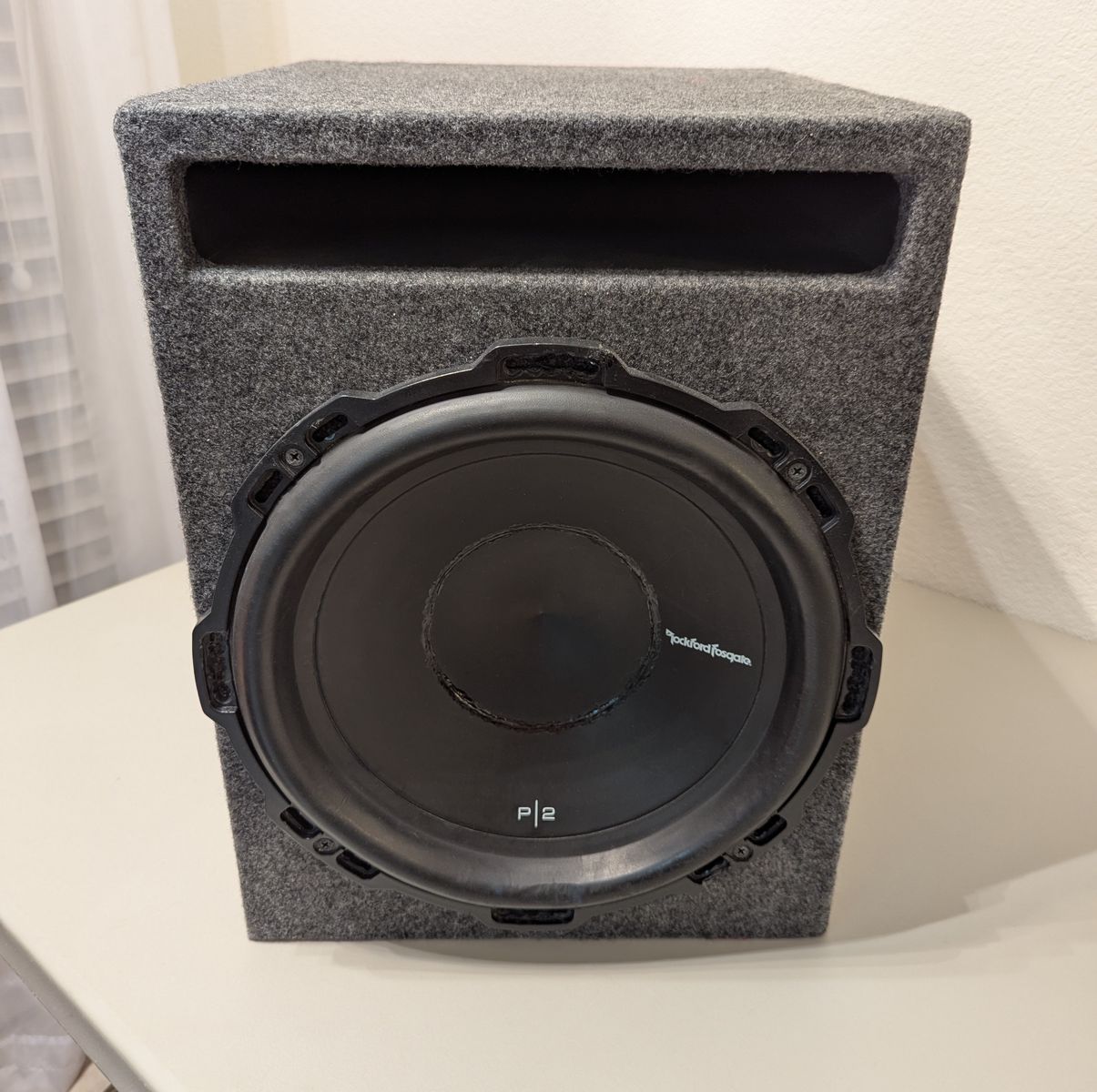 Rockford Fosgate P2D4 12" ported subwoofer box
