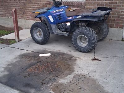 Polaris Xpress 300 ATV - Blue Quad Bike for Off-Road Adventures