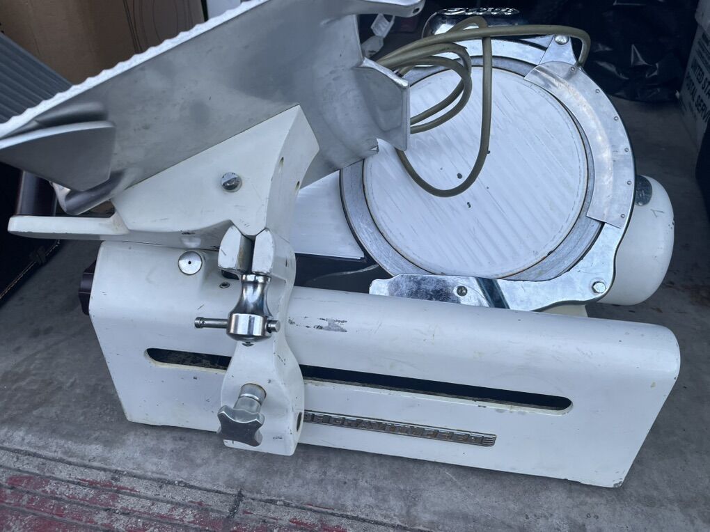 Vintage Commercial GlobeGravity Feed Meat Slicer
