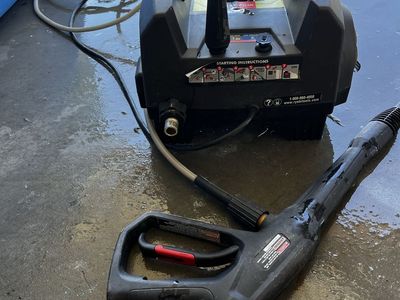 Ryobi Pressure Washer with Spray Gun and Hoses - Electric Power for Home Use