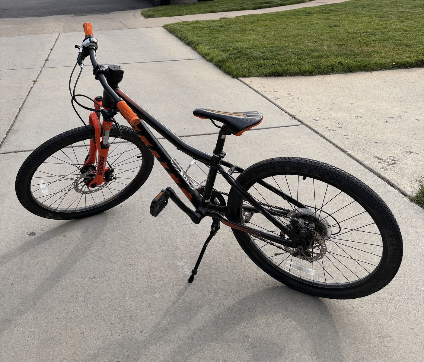 Scott 24” Front suspension disc brake bike