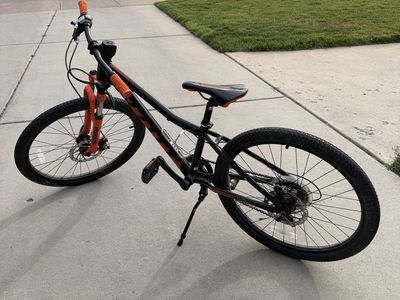 Scott 24” Front suspension disc brake bike
