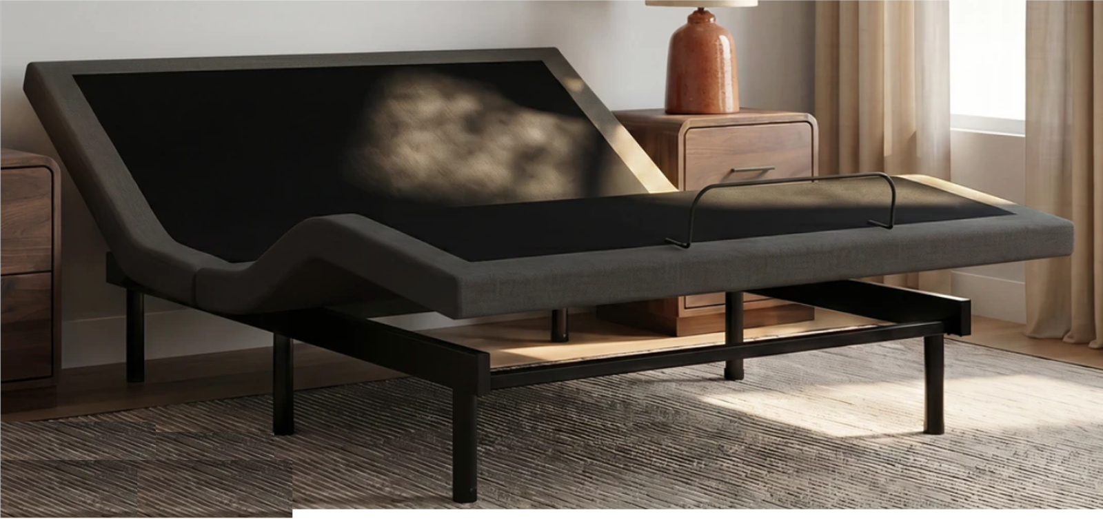 Serta Perfect Sleeper Charlotte Mattress with Adjustable Power Base Frame Set