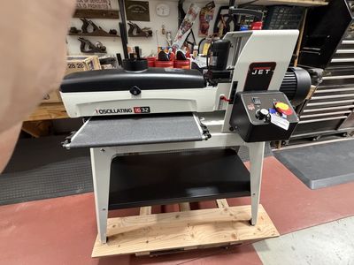 Jet Oscillating 1632 drum sander