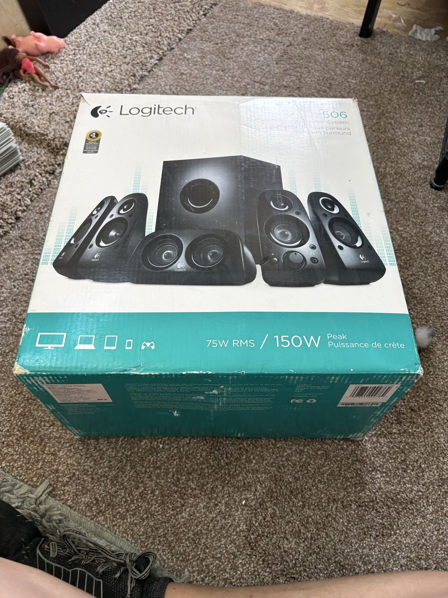 Logitech z506 computer speakers