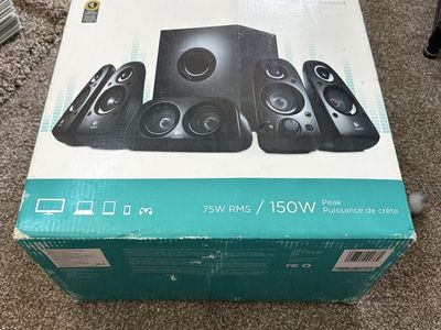 Logitech z506 computer speakers