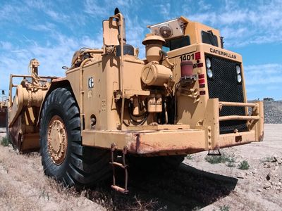 Motor scraper, caterpillar scraper