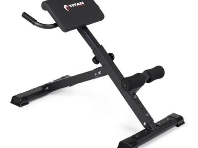 Titan Fitness Hyper Back Extension Bench