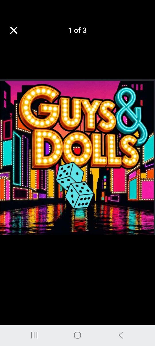 4 tickets to Guys and Dolls