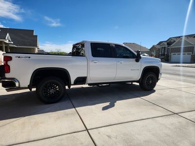 8x180 Chevy Black OEM Wheels Tires 275/70r18 Stock