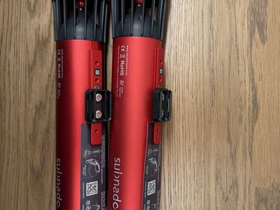 Subnado Underwater Scooter Dive Propulsion System (Pair) with Mounts & Handles, Red
