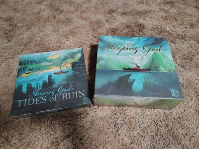 Sleeping Gods Kickstarter Gold Edition + Tides of Ruin NEW SEALED
