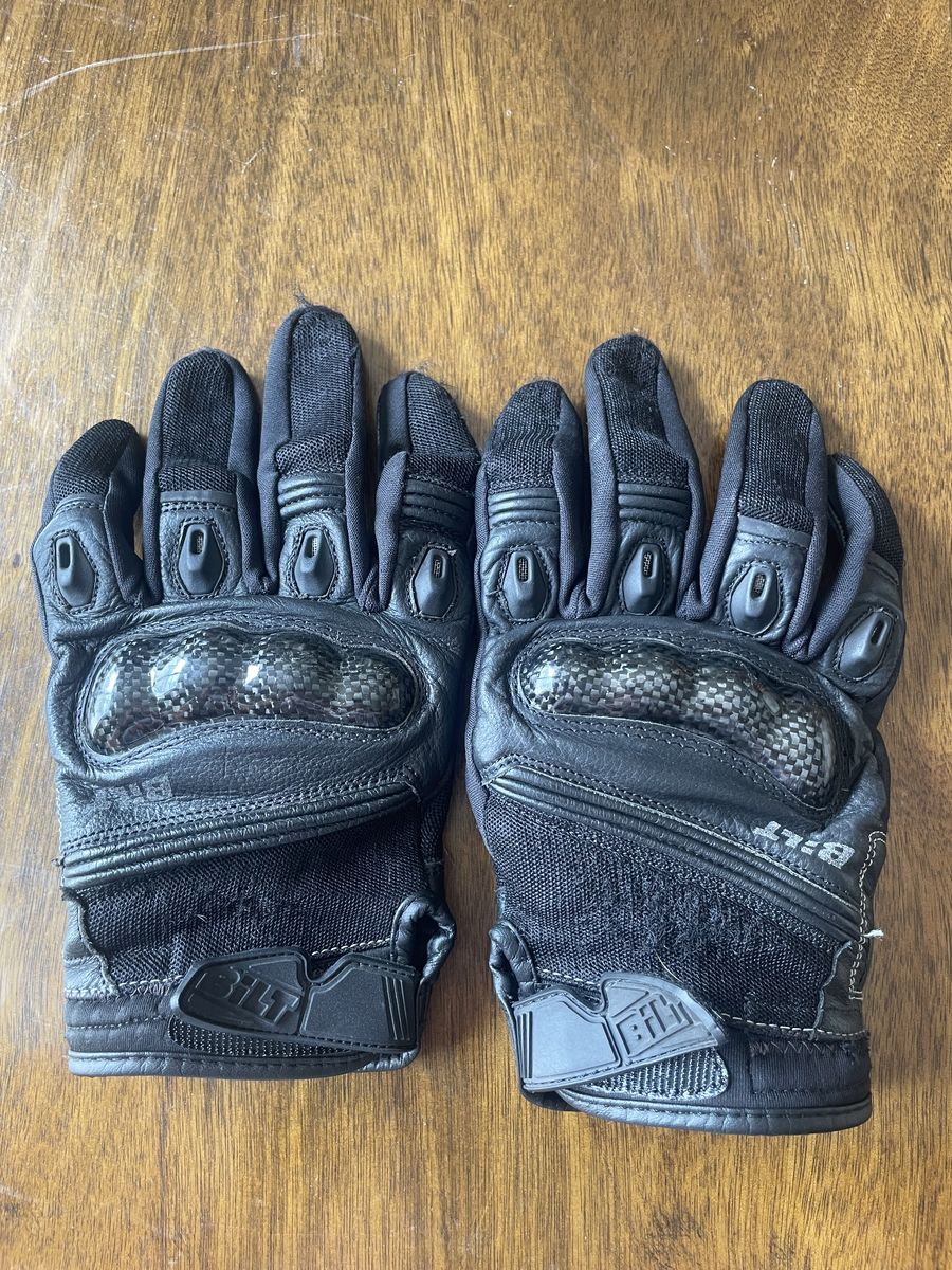 BILT Motorcycle Gloves Size LARGE