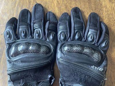 BILT Motorcycle Gloves Size LARGE