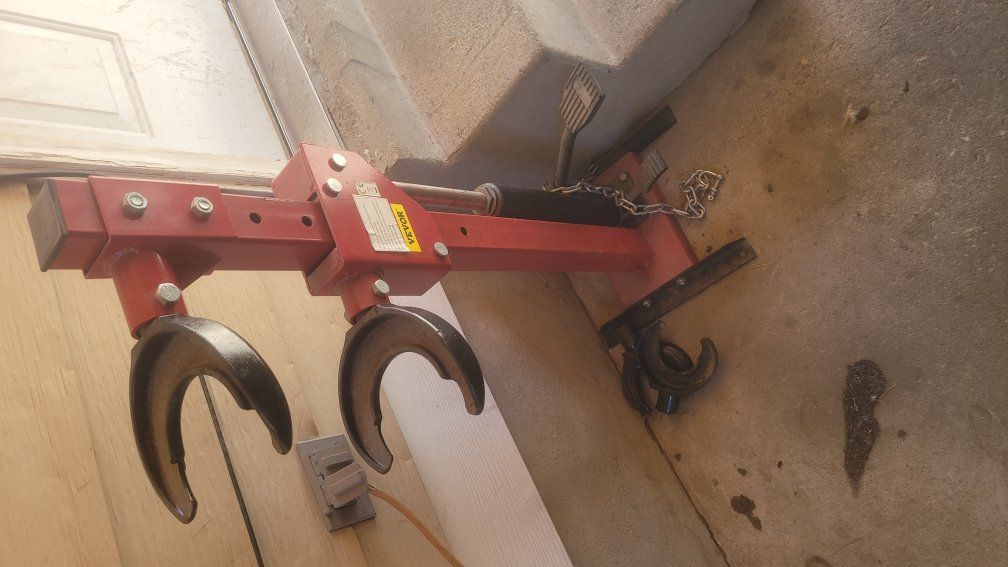 hydraulic shock spring compresor