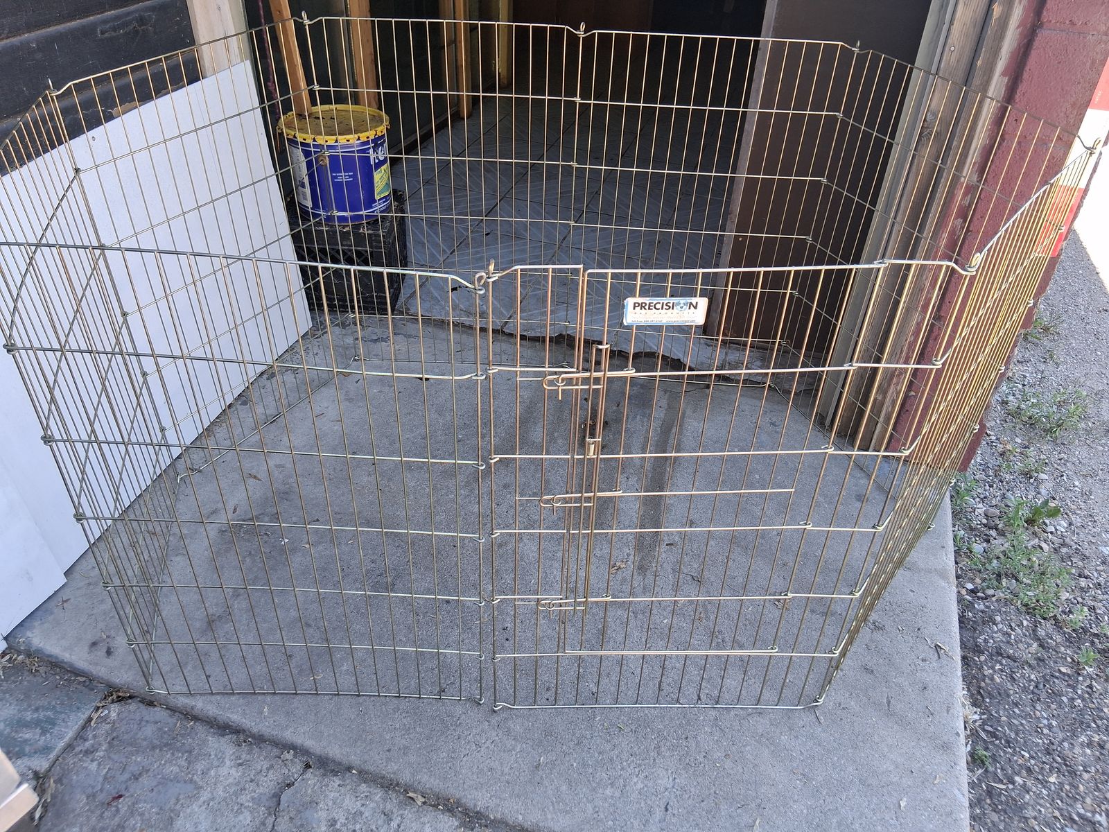 Folding Metal Animal Playpen