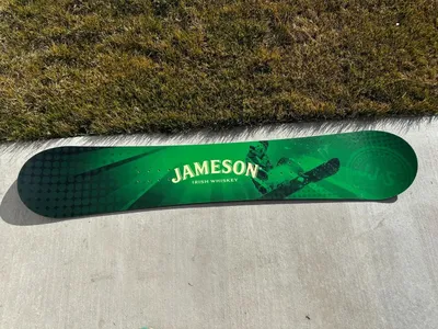 Jameson Irish Whiskey Snowboard