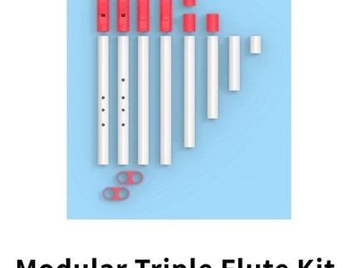 Modular Triple Flute Kit 20 in 1 25mm by Bras