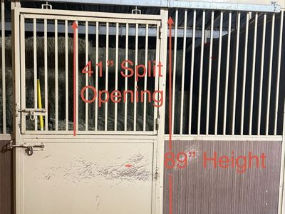 Barn Stall Door W/Track