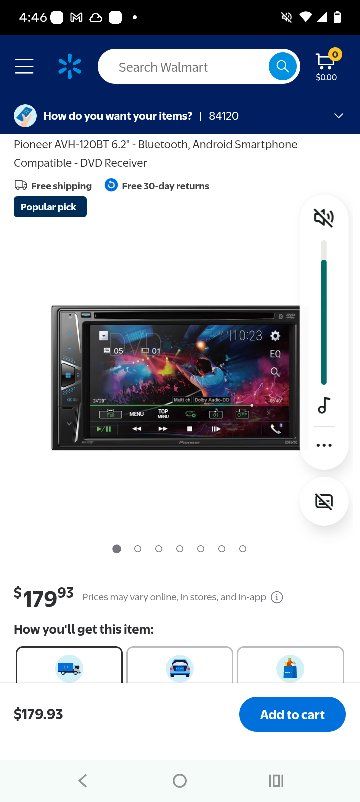 Pioneer AVH-120 BT