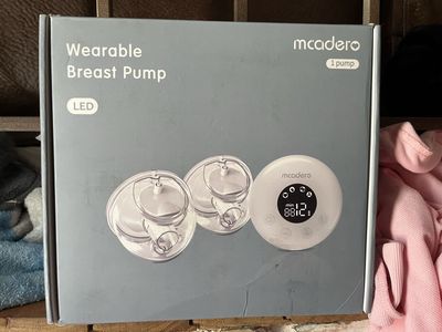 Mcadero M6 Wearable Electric Breast Pump with LED Display - New in Box