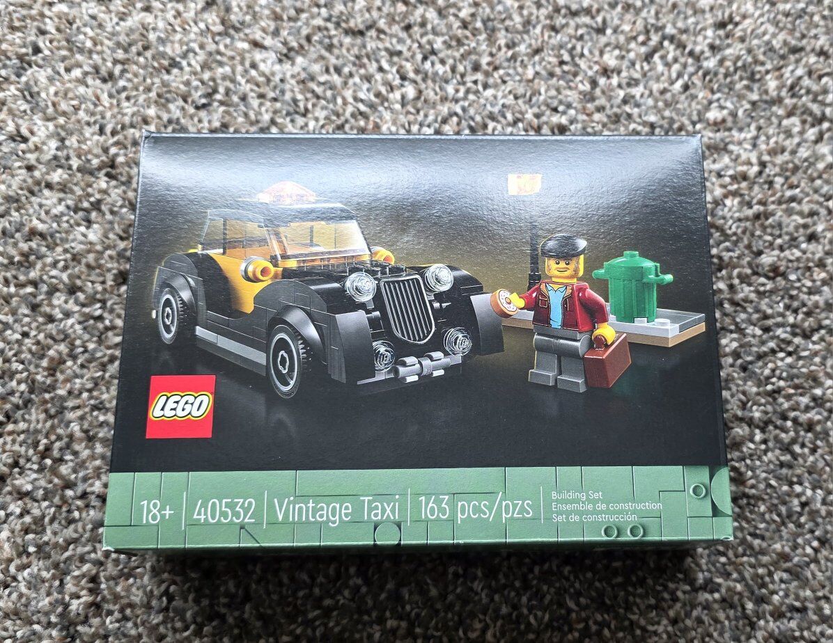 lego vintage taxi