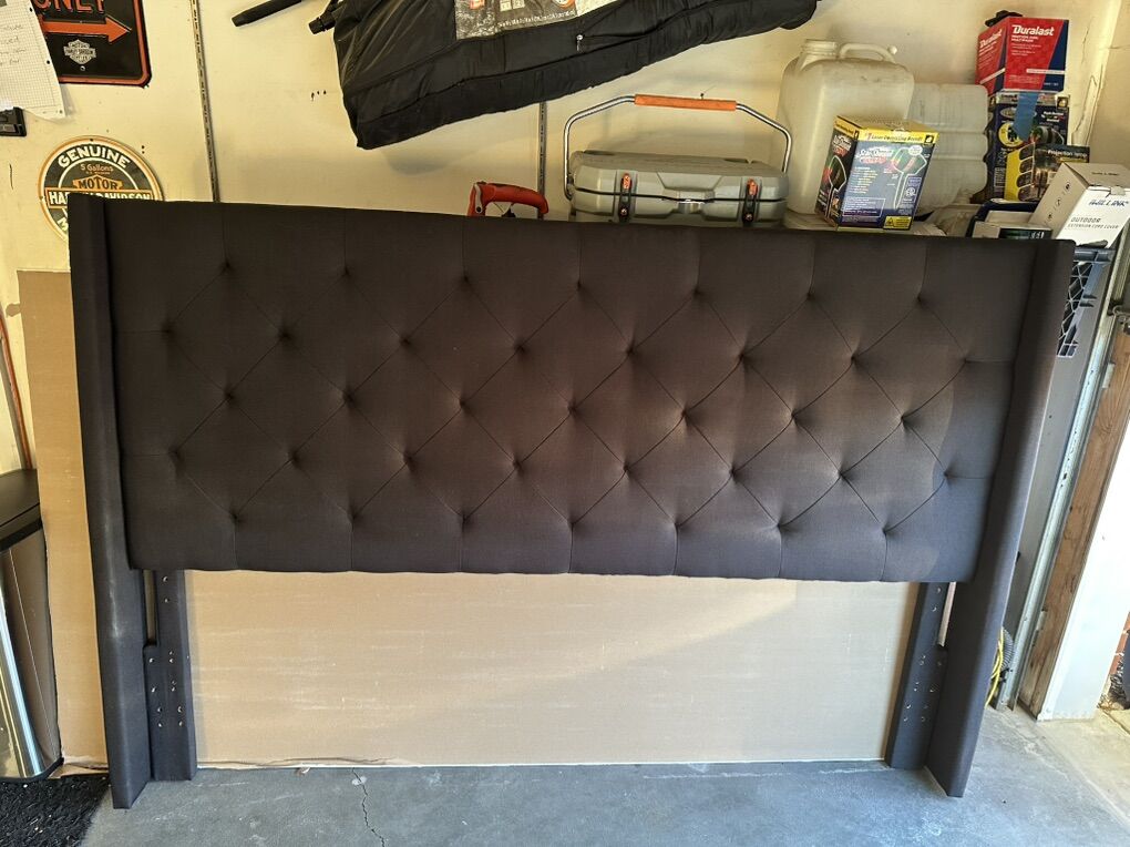 Black King Headboard