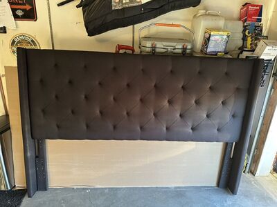 Black King Headboard