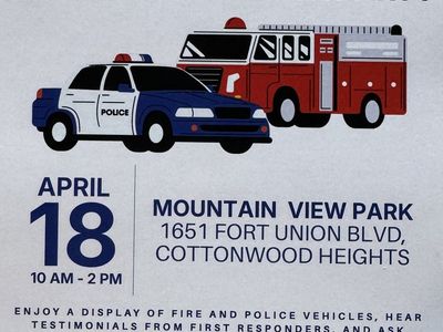 Free hamburgers & hotdogs at First Responder Block Party