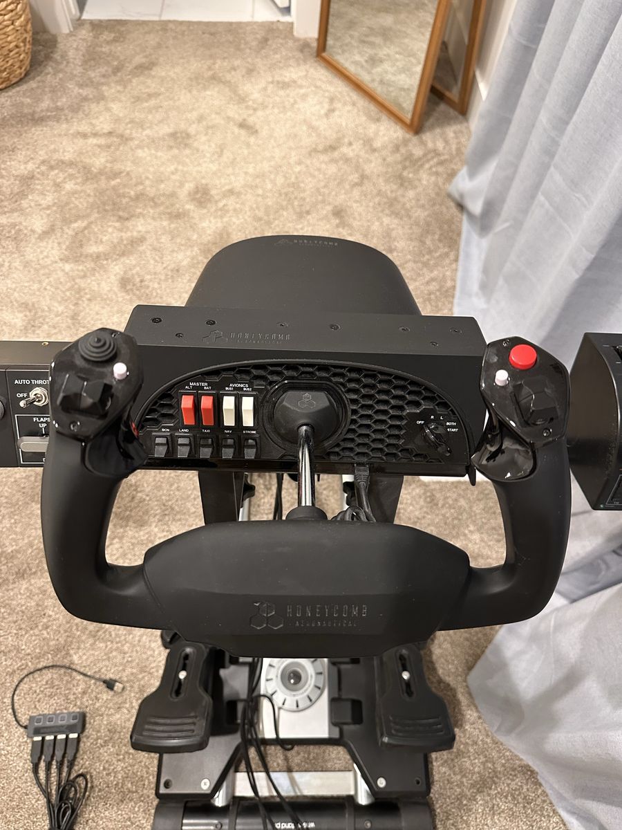 Flight simulator complete set up