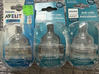 Free New Philips Avent Nipples