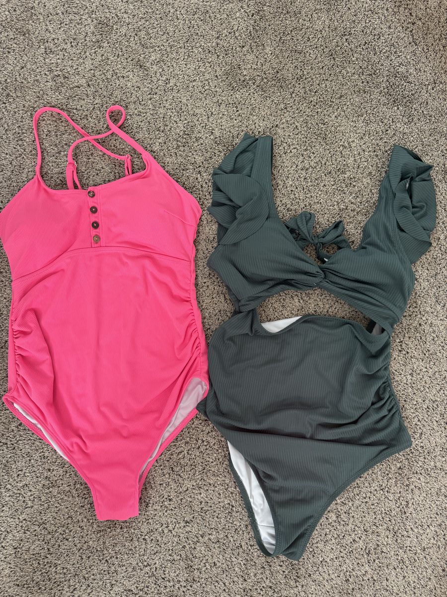 2 Maternity Swimsuits