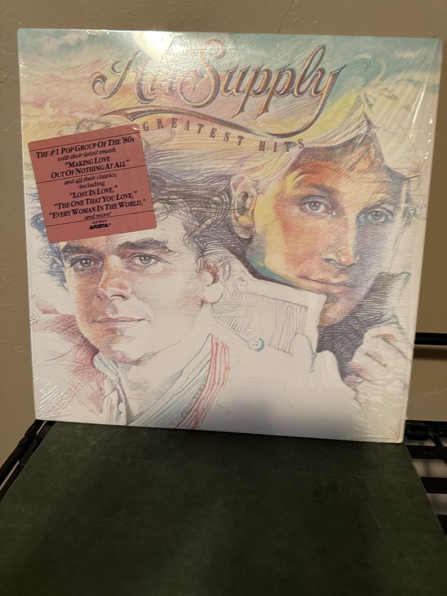 Air Supply - Greatest Hits Vinyl LP Record (Arista AL8-8024) Sealed with Hype Sticker