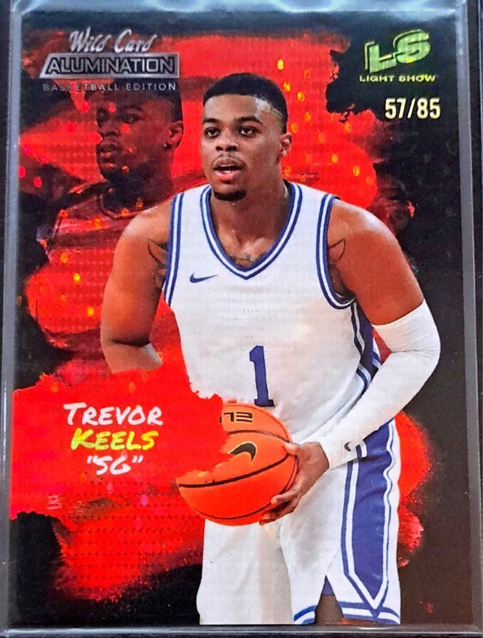TREVOR KEELS RC 2022 WILD CARD RED DISCO LS SP /85