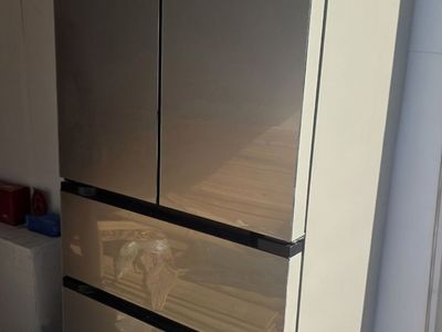 New Furrion RV Refrigerator with Ice Maker, 19.6 cu ft, french doors, stainless steel