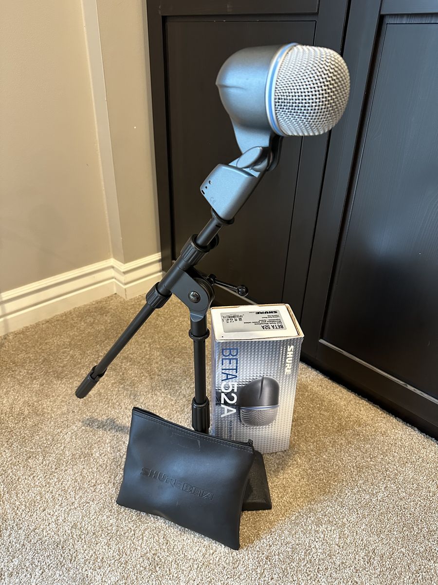 Shure Beta52A Kick Drum Mic