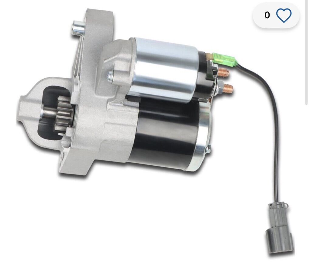 New Starter Motor Nissan Altima