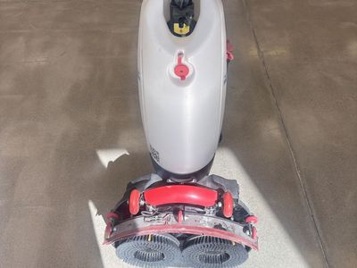 Intelligent design x-scrub pro floor scrubber