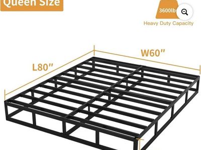 Metal queen box spring