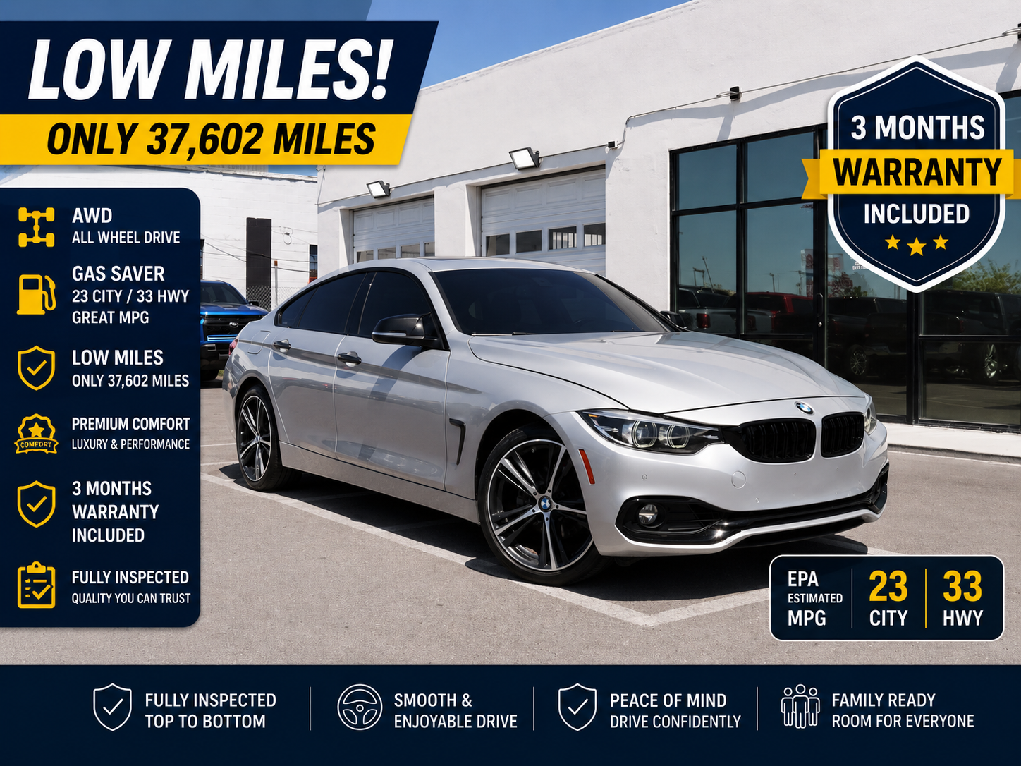 2019 BMW 4 Series 430i xDrive Gran Coupe